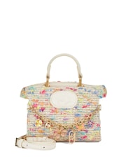 Dune London Natural Dinkydeliberate Mini Woven Slouch Crossbody Bag - Image 2 of 5