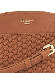 Dune London Brown Distinct Mini Woven Cross-Body Bag - Image 5 of 5