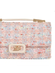 Pink/white - Dune London Skilled Top Handle Micro Bag - Imagen 4 de 5