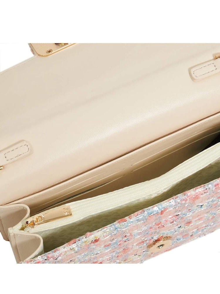 Pink/white - Dune London Skilled Top Handle Micro Bag - Imagen 5 de 5