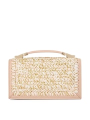 Dune London Pink Skilled Top Handle Micro Bag - Image 2 of 5