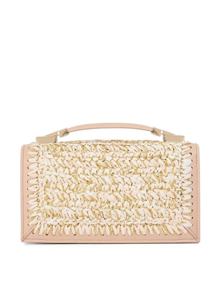 Dune London Pink Skilled Top Handle Micro Bag - Image 2 of 5 Dune London Pink Skilled Top Handle Micro Bag - Image 2 of 5