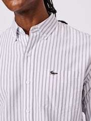 Aubin Purple Aldridge Oxford Button Down 100% Cotton Shirt - Image 4 of 6