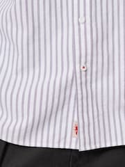Aubin Purple Aldridge Oxford Button Down 100% Cotton Shirt - Image 5 of 6