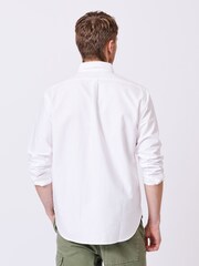 Aubin Alder Oxford 100% Cotton White Shirt - Image 2 of 6