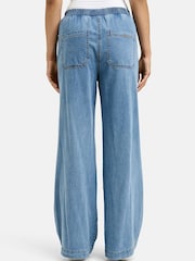 Smith & Soul Blue Denim Pull On Trousers - Image 2 of 5