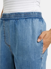 Smith & Soul Blue Denim Pull On Trousers - Image 3 of 5