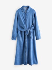 Smith & Soul Blue Denim Midi Shirt Dress - Image 6 of 6