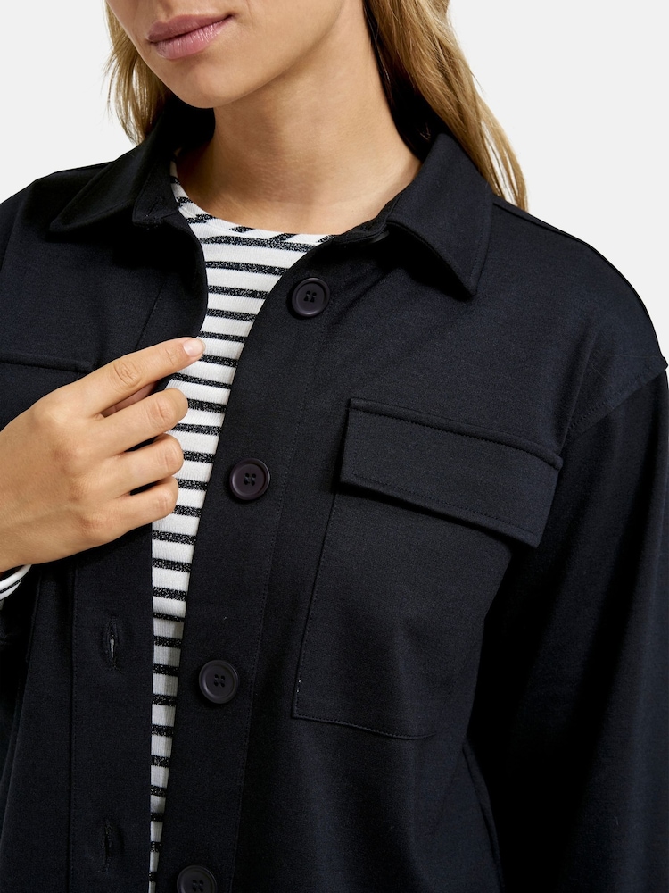 Smith & Soul Collared Jersey Jacket - Image 4 of 5