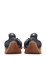 Moda in Pelle Echium Slip-On Leather Flat With Twisted Knot Detail Shoes - Image 3 of 4