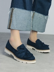 Moda in Pelle Eves Twisted Feature Comfort Loafers - Image 1 of 4