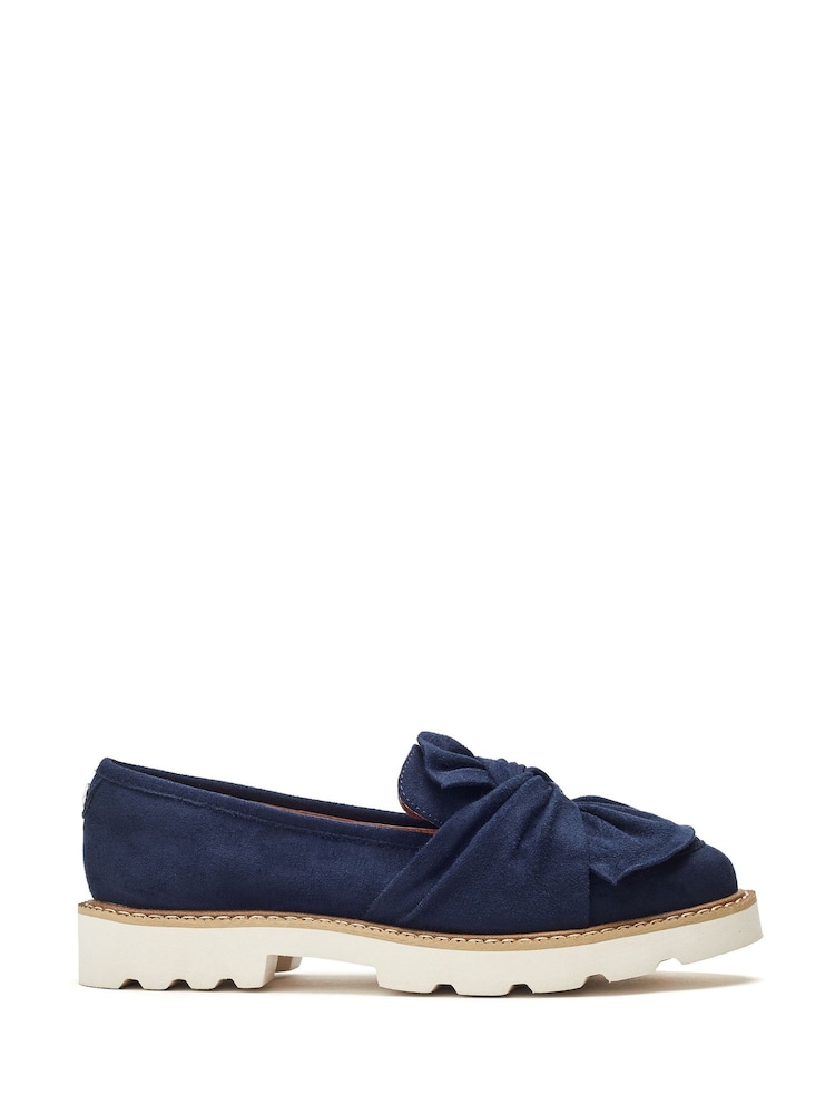 Moda in Pelle Eves Twisted Feature Comfort Loafers - Image 2 of 4