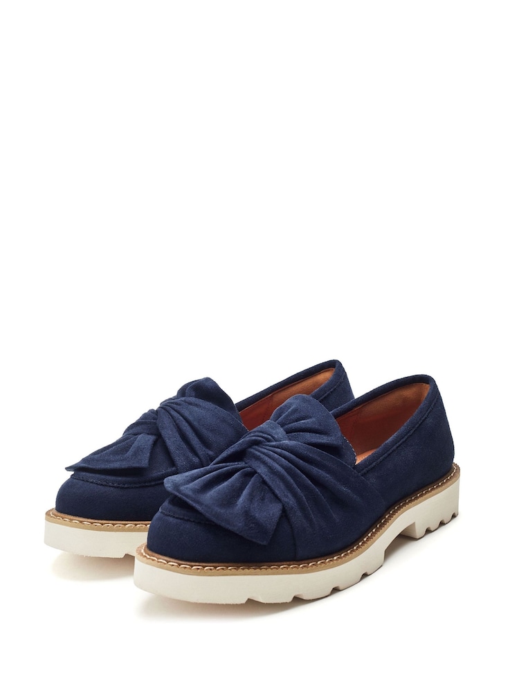 Moda in Pelle Eves Twisted Feature Comfort Loafers - Image 3 of 5
