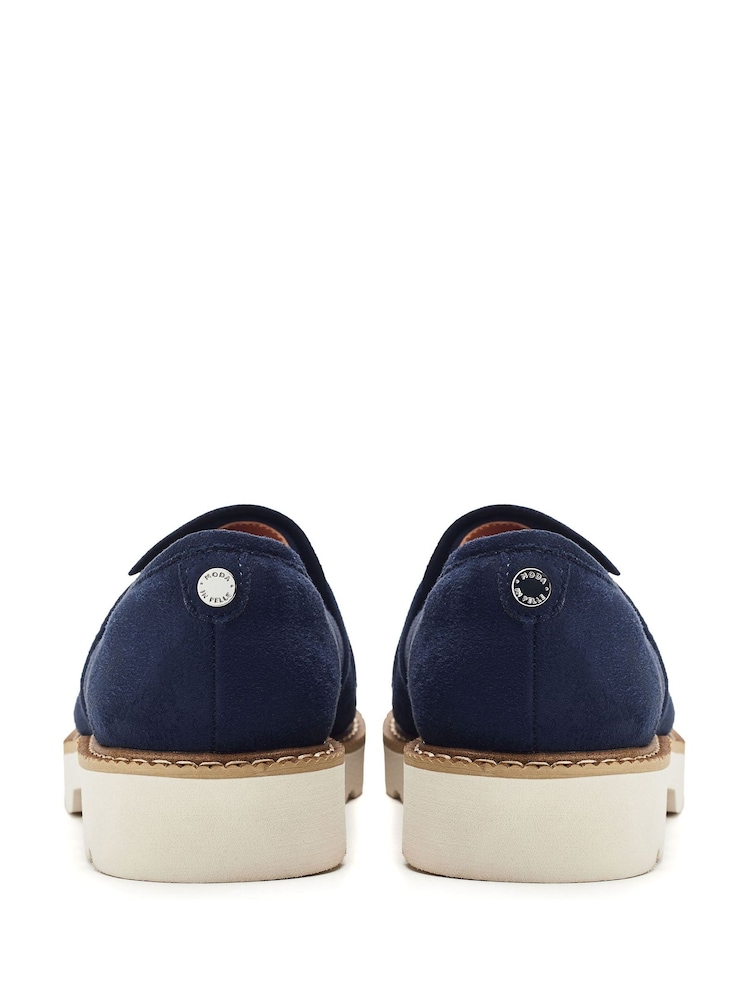 Moda in Pelle Eves Twisted Feature Comfort Loafers - Image 4 of 4