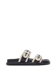 Moda in Pelle Kerriki Flat Sandals With Whip Stitch Detail - Image 2 of 4