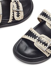 Moda in Pelle Kerriki Flat Sandals With Whip Stitch Detail - Image 5 of 5