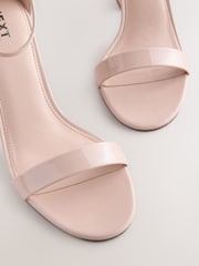 Nude Standard/Wide Fit Forever Comfort® Block Heel Sandals - Image 9 of 10