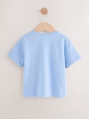 Blue Unicorn Short Sleeve T-Shirt (3mths-7yrs) - Image 2 of 5