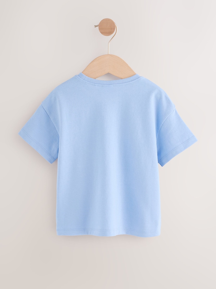 Blue Unicorn Short Sleeve T-Shirt (3mths-7yrs) - Image 2 of 5