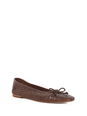 Коричневый - Балетки Dune London Heat - Изображение 3 из 6