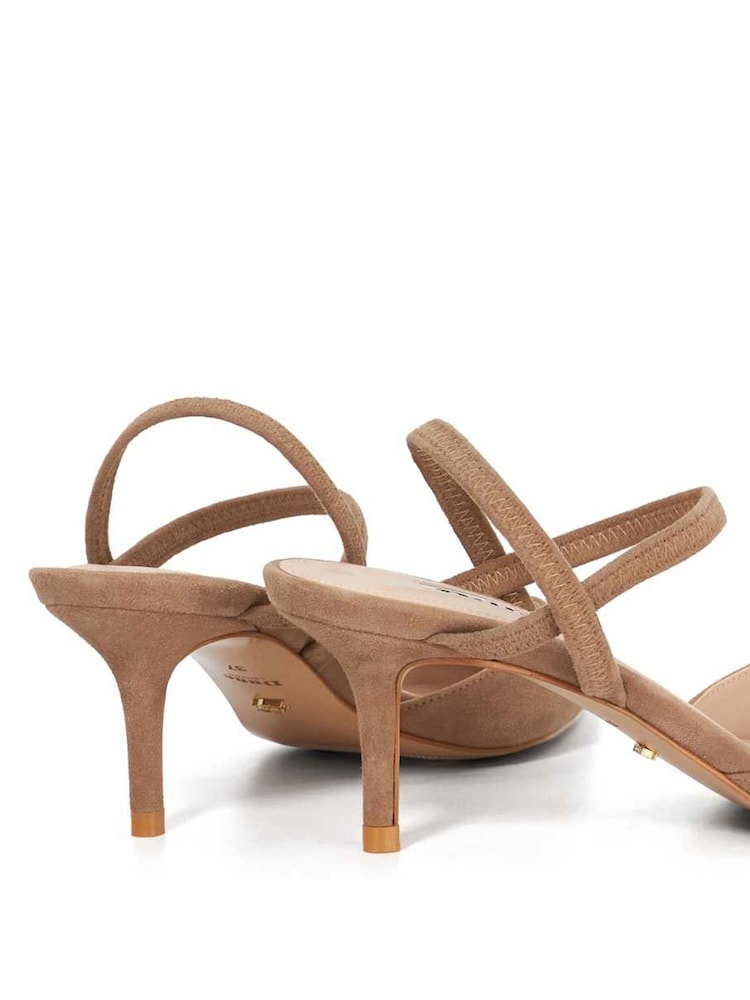 Marrón - Zapatos de salón elásticos clásicos abiertos de Dune London - Imagen 6 de 6 Marrón - Zapatos de salón elásticos clásicos abiertos de Dune London - Imagen 6 de 6