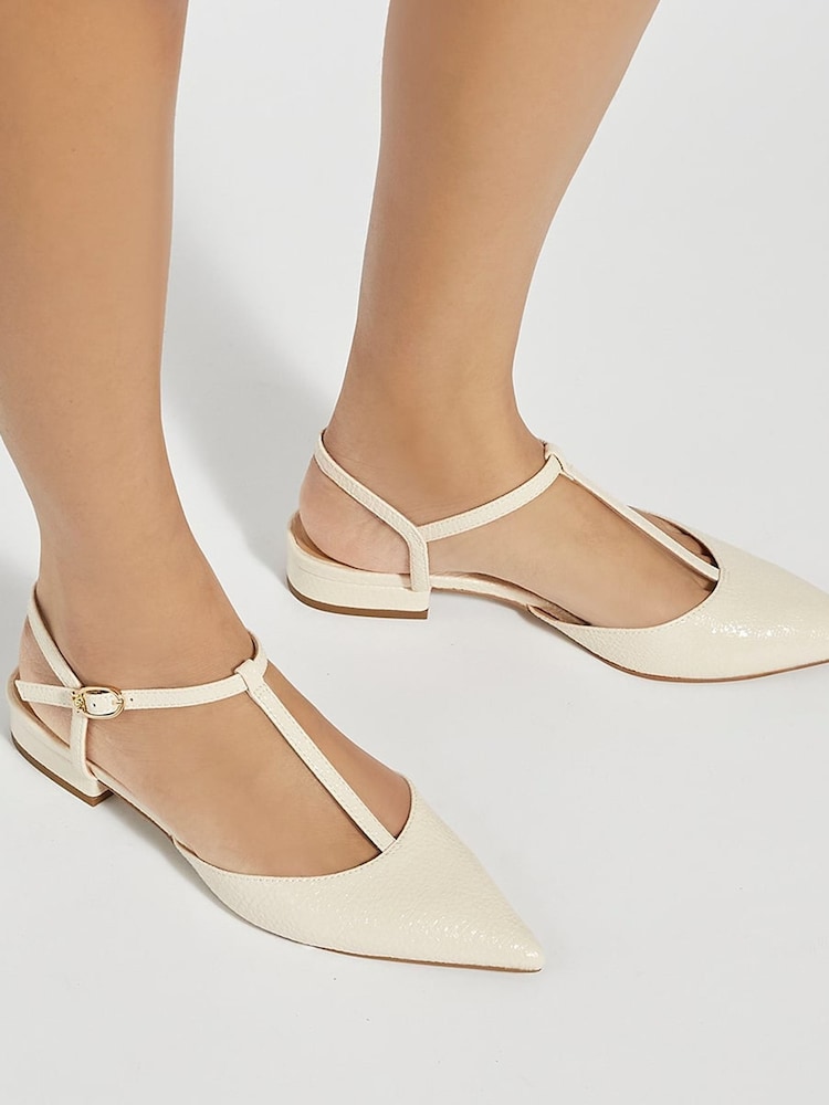 Dune London Harler T-Bar Point Flat čevlji - Slika 1 iz 6 Dune London Harler T-Bar Point Flat čevlji - Slika 1 iz 6