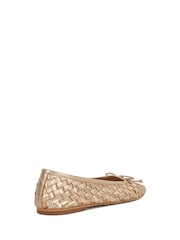Золотой - Балетки Dune London Heat - Изображение 4 из 6