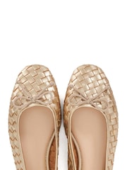 Золотой - Балетки Dune London Heat - Изображение 6 из 6
