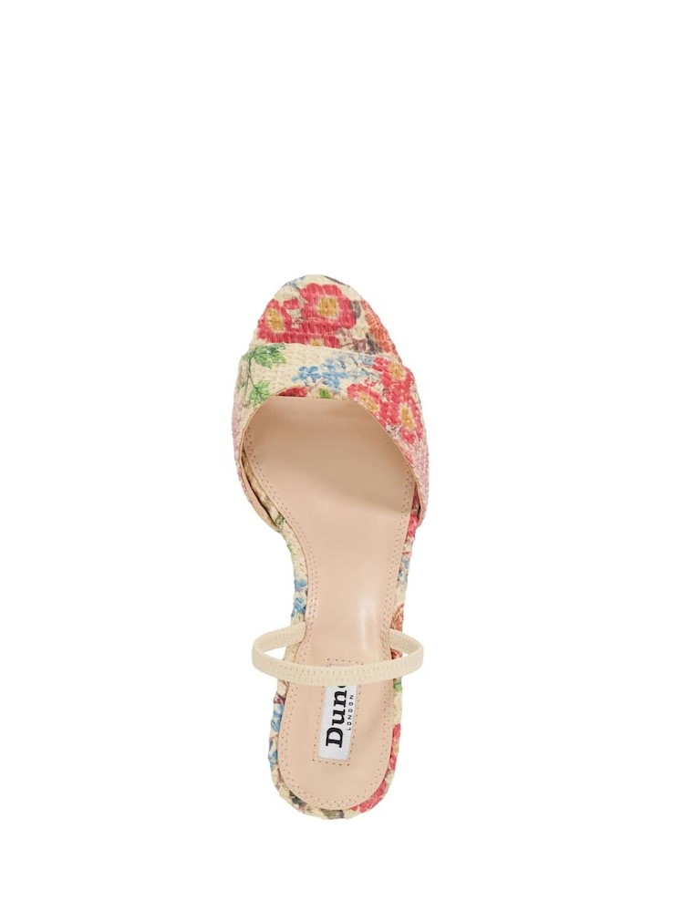 Dune London Medalines Slingback Kitten Heel Sandals - Image 5 of 6