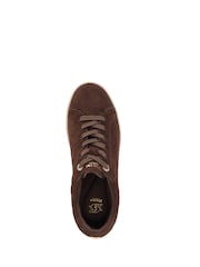 Marrón - Dune London Egent Quilted Cupsole Trainers - Imagen 5 de 6