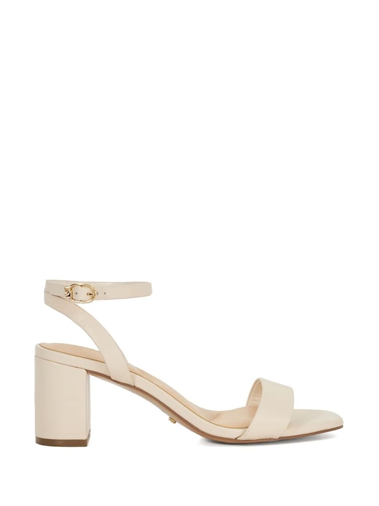 Creme - Dune London Melini Block Heel Sandals - Bild 1 von 6 Creme - Dune London Melini Block Heel Sandals - Bild 1 von 6