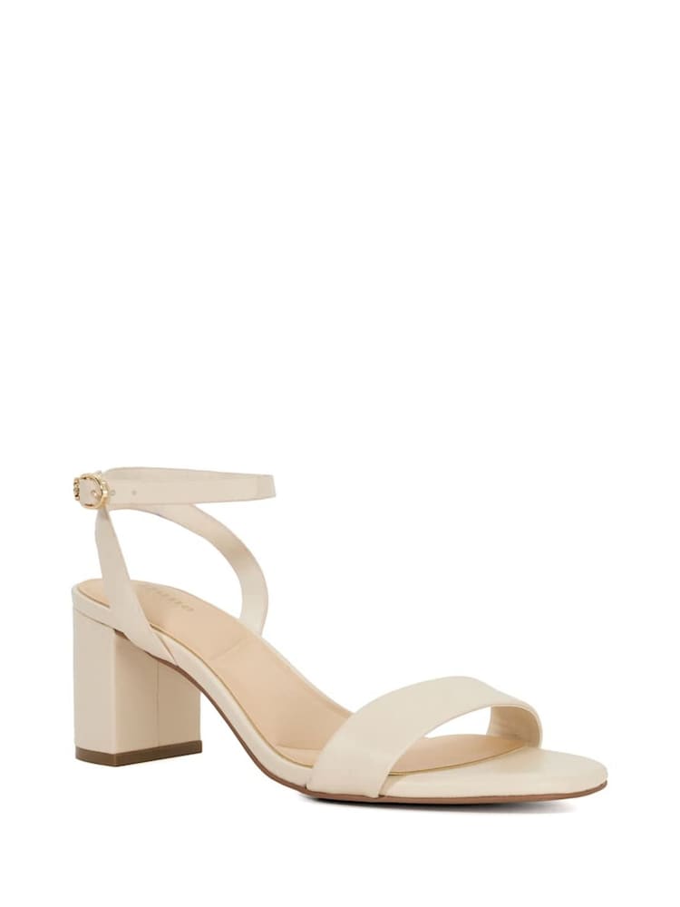 Creme - Dune London Melini Block Heel Sandals - Bild 2 von 6 Creme - Dune London Melini Block Heel Sandals - Bild 2 von 6