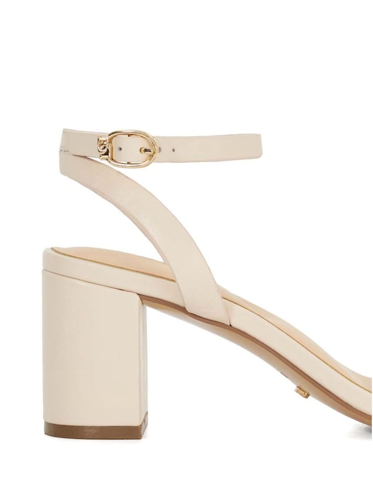 Cream - Dune London Melini Sandalen mit Blockabsatz - Image 5 of 6