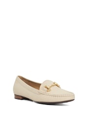 Dune London Cream Glenniee Comfort Snaffle Loafers - Image 3 of 6