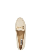 Dune London Cream Glenniee Comfort Snaffle Loafers - Image 5 of 6