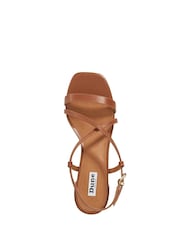 Dune London Brown Low Block Jaskell Sandals - Image 4 of 6