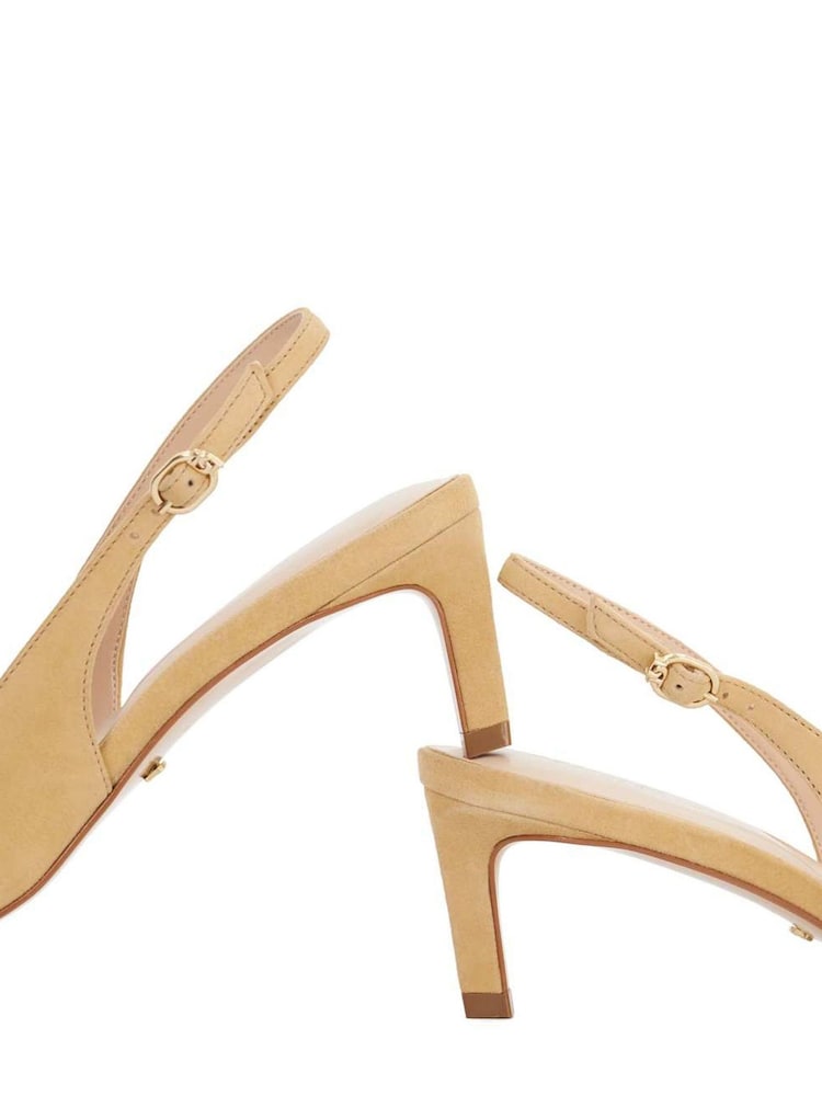 Creme - Dune London Celinna Schuhe mit Fersenriemen und Kitten-Absatz - Bild 5 von 5 Creme - Dune London Celinna Schuhe mit Fersenriemen und Kitten-Absatz - Bild 5 von 5