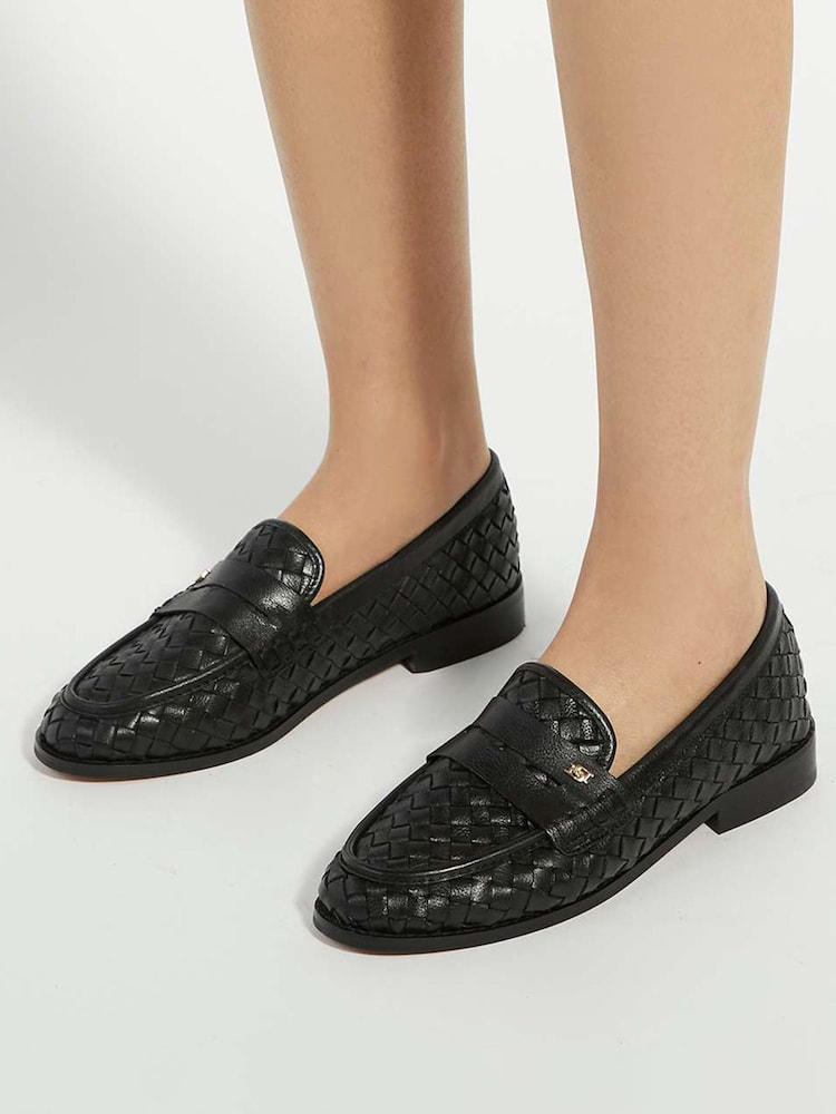 Schwarz - Dune London Ginello Penny Loafers mit Flechtmuster - Bild 6 von 6 Schwarz - Dune London Ginello Penny Loafers mit Flechtmuster - Bild 6 von 6
