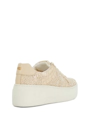 Розовый - Dune London Episode Flatform Lace Up Sport Trainers - Image 4 of 6