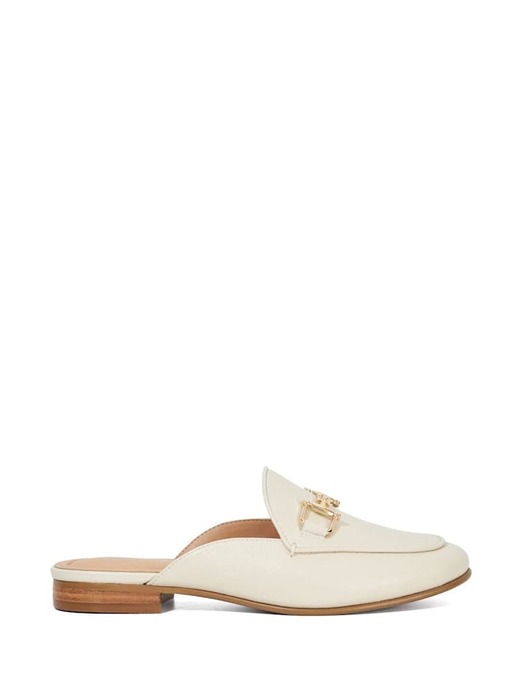 Cream - Dune London čevlji z blagovno znamko in obrobo iz usnja Dune London Glair - Slika 2 iz 6 Cream - Dune London čevlji z blagovno znamko in obrobo iz usnja Dune London Glair - Slika 2 iz 6