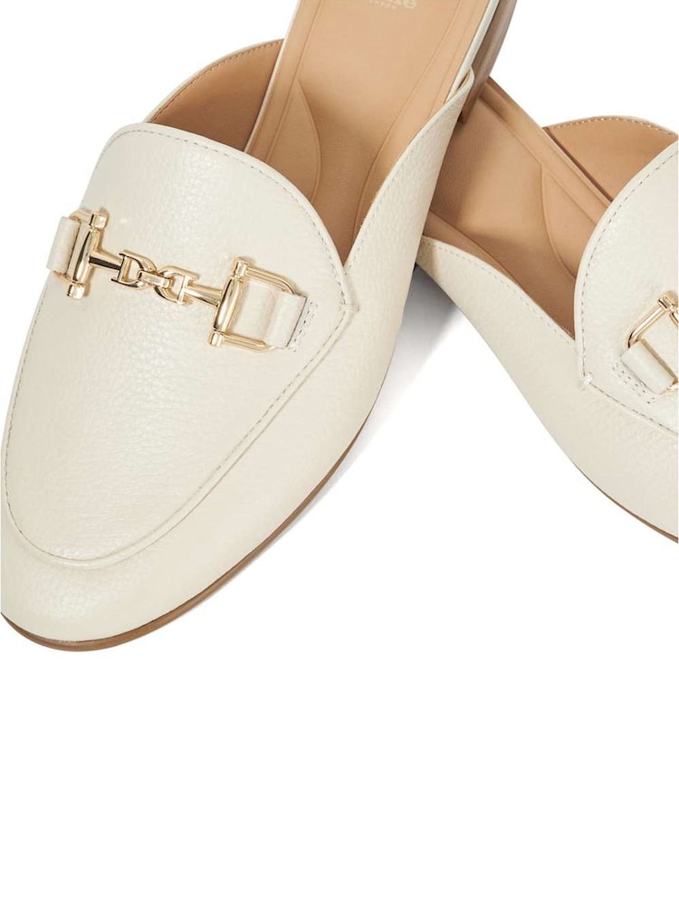 Cream - Dune London čevlji z blagovno znamko in obrobo iz usnja Dune London Glair - Slika 6 iz 6 Cream - Dune London čevlji z blagovno znamko in obrobo iz usnja Dune London Glair - Slika 6 iz 6