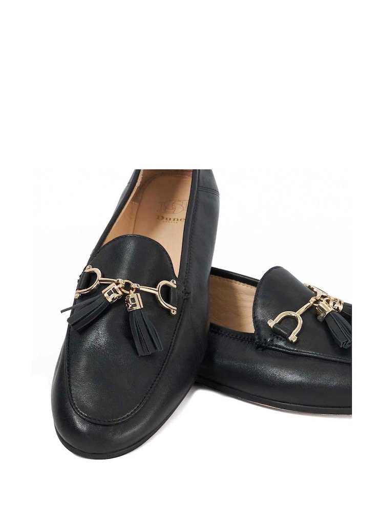Temno siva črna - Mokasini iz usnja z resicami Dune London Flexible Sole Greysons - Slika 6 iz 6 Temno siva črna - Mokasini iz usnja z resicami Dune London Flexible Sole Greysons - Slika 6 iz 6