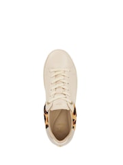 Кремовый - Dune London Elli Material Mix Cupsole Trainers - Image 4 of 4
