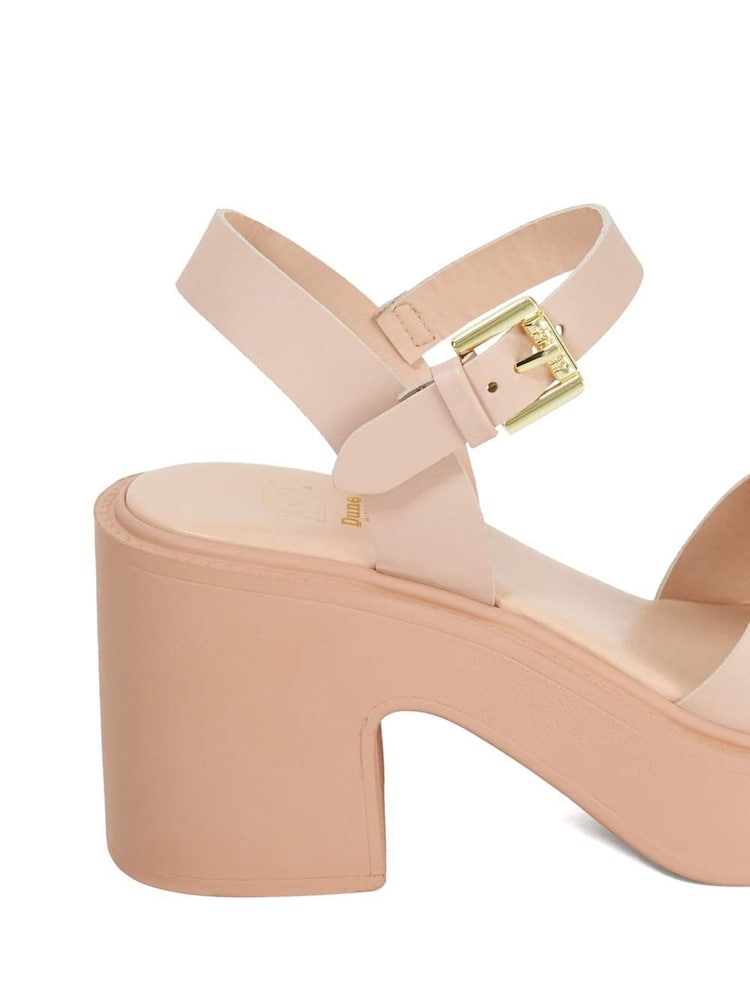 Pink - Dune London Jupiter Buckle Flatform Sandals - Bild 5 von 5 Pink - Dune London Jupiter Buckle Flatform Sandals - Bild 5 von 5