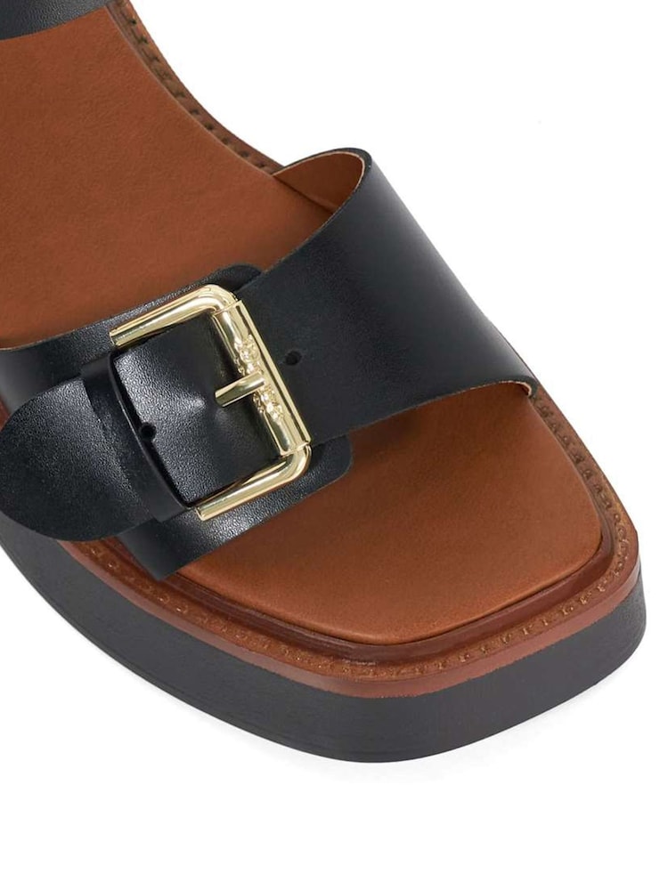 Schwarz/dunkel - Dune London Jupiter Buckle Flatform Sandals - Bild 5 von 5 Schwarz/dunkel - Dune London Jupiter Buckle Flatform Sandals - Bild 5 von 5