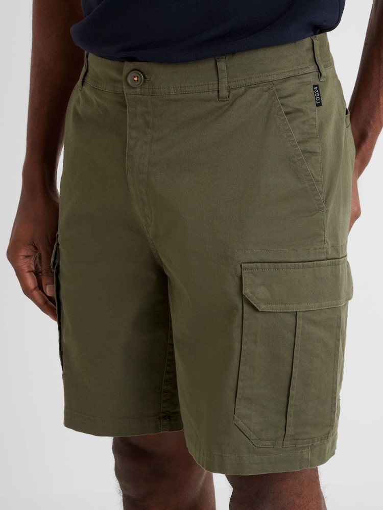 Tog 24 Green Mens Credo Cargo Shorts - Image 5 of 6