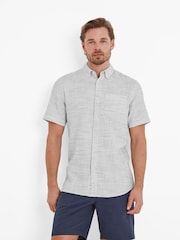 Tog 24 White Mens Greyson 100% Cotton Shirt - Image 2 of 6
