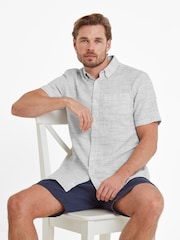 Tog 24 White Mens Greyson 100% Cotton Shirt - Image 4 of 6