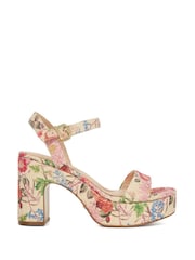 Бежевый свет - Dune London Monotone Platform Heel Sandals - Изображение 1 из 6