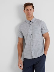 Tog 24 Blue Mens Christos 100% Cotton Shirt - Image 2 of 6